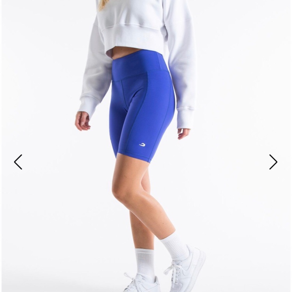 Boxraw Blue Bike Shorts